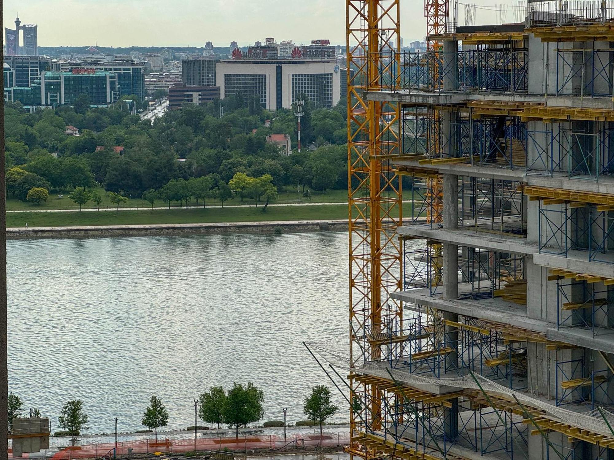 شقة Belgrade Waterfront Haven المظهر الخارجي الصورة